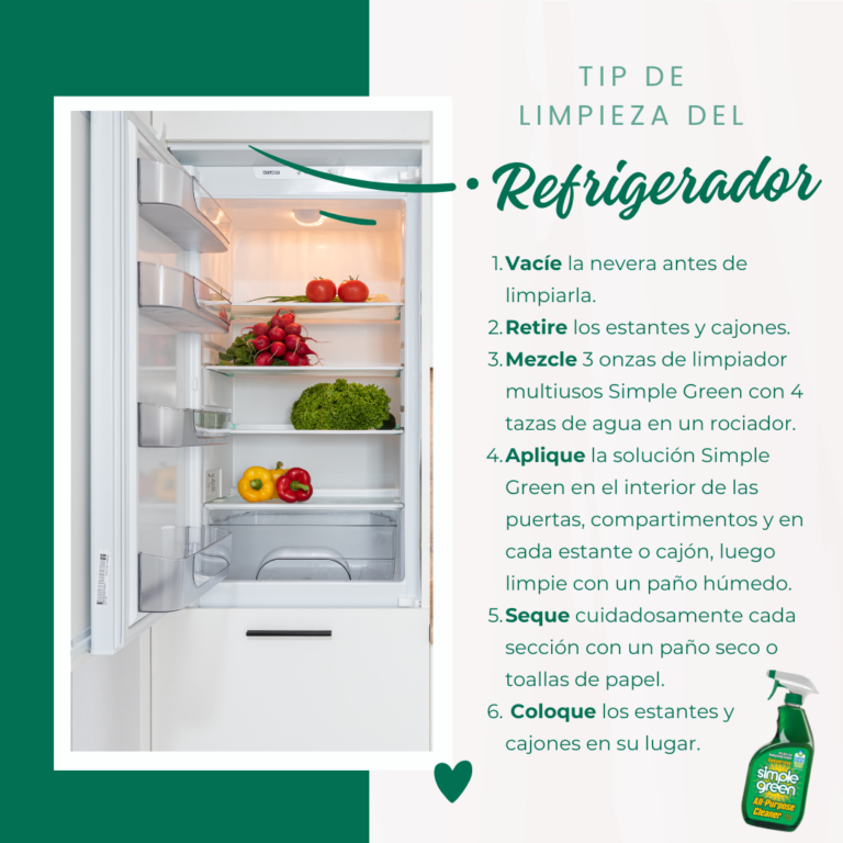 Como limpiar el refrigerador