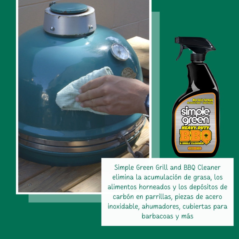 tips de limpieza del BBQ